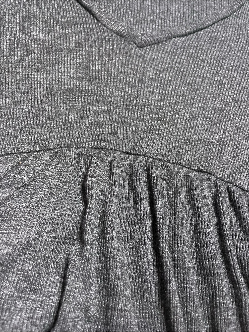 T.La Ribbed Babydoll Top - Picture 3 of 10